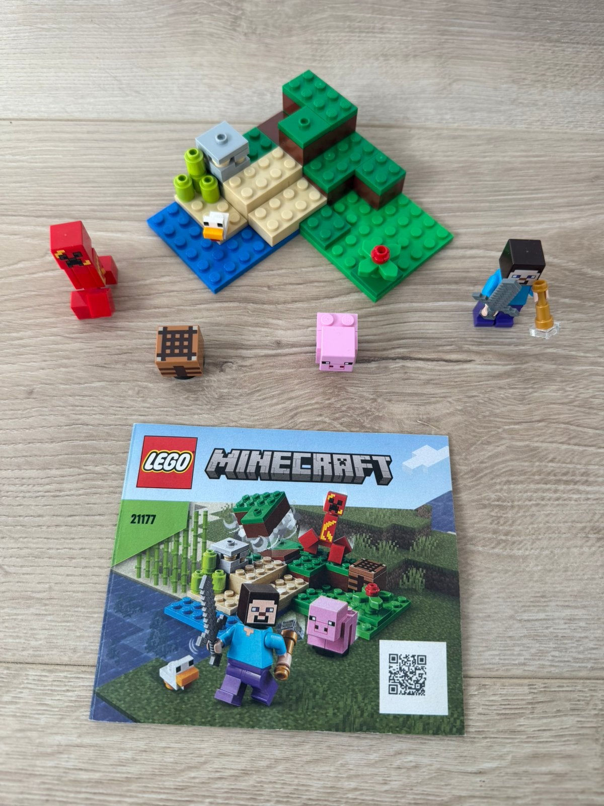 Lego Minecraft 21177, Minecraft, Lego, Ophalen of Verzenden, Zo goed als nieuw