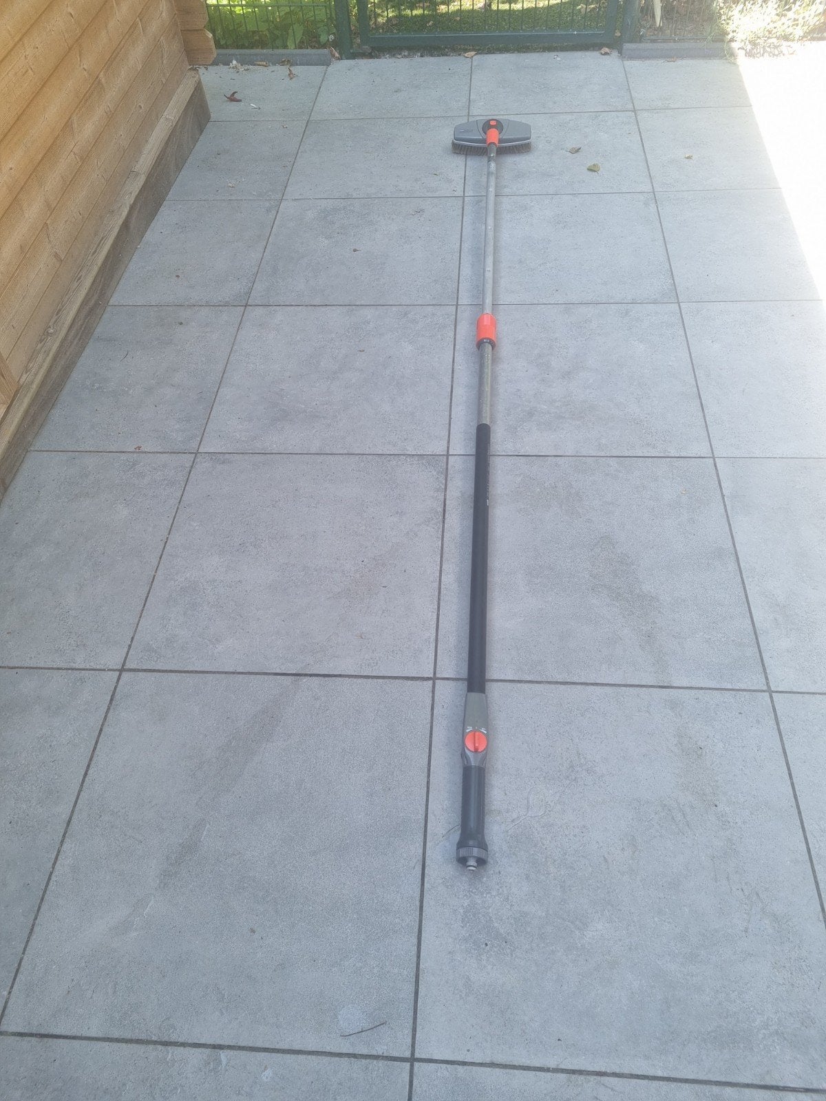 Gardena combisystem Alu steel 155/260 met borstel., Ophalen, Gebruikt, Overige soorten, Gardena