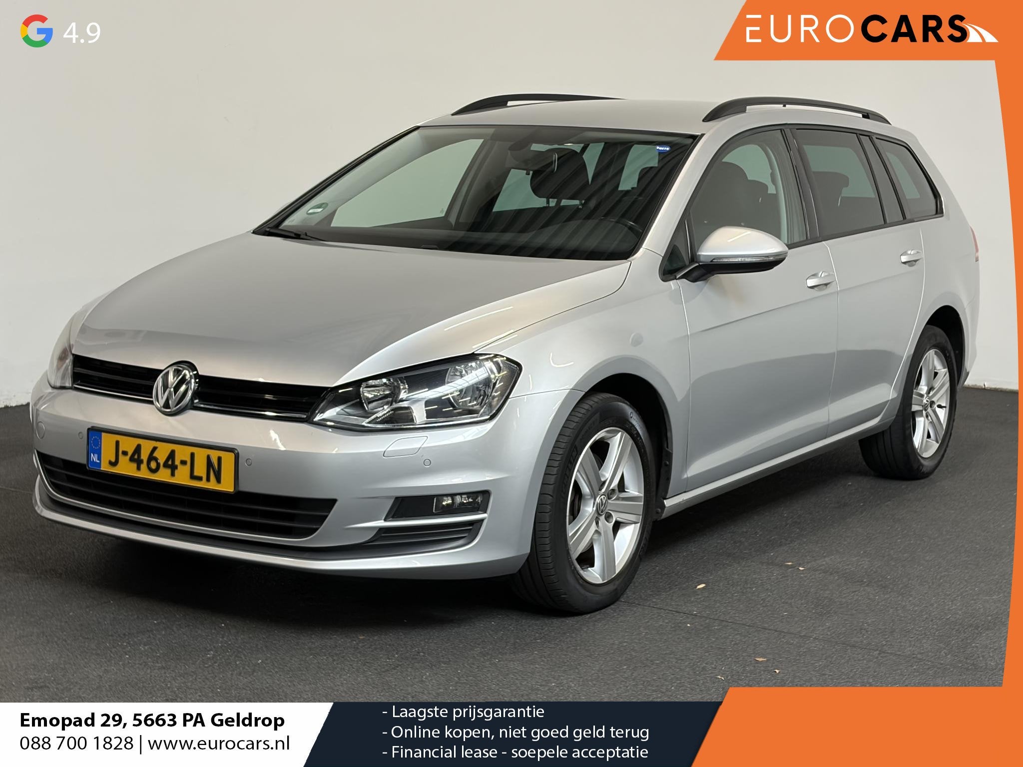 Volkswagen Golf Variant 1.4 TSI Highline Navigatie Climate c, Auto's, Euro 5, Gebruikt, Zwart, 4 cilinders