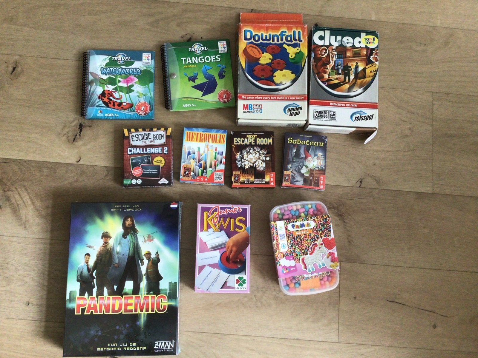 Diverse spelletjes en smart games - los of samen te koop, Een of twee spelers, Ophalen, Gebruikt, Reisspel