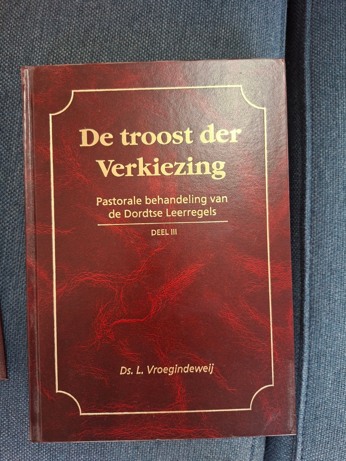 De Troost der verkiezing Ds. L. Vroegindeweij, Boeken, Ophalen of Verzenden, Gelezen, Ds. L. Vroegindeweij, Christendom | Protestants