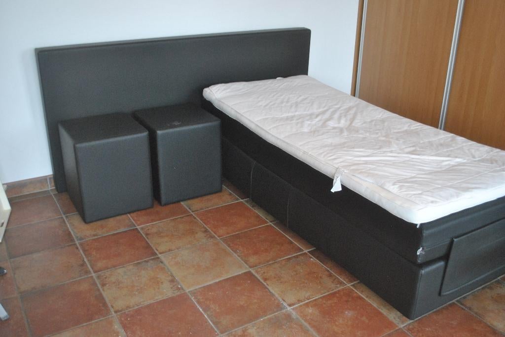 Boxsprings, elktrisch, tweeperssons, compleet, Eastborn, Ophalen, Gebruikt, Tweepersoons, 180 cm