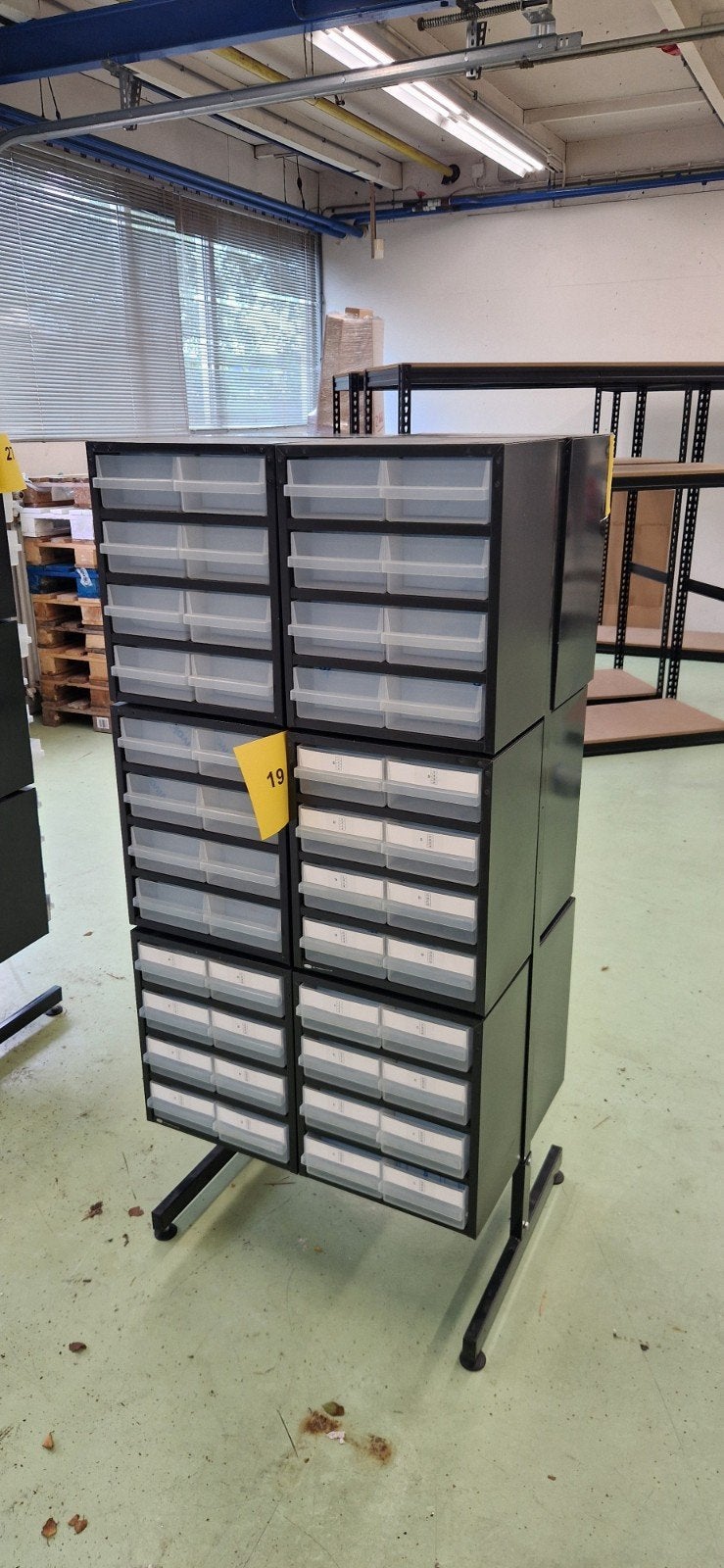 12x Raaco Ladekast - Organizer met 8 lades - 435x357x255mm, Huis en Inrichting, Ophalen, Minder dan 50 cm, 5 laden of meer, Minder dan 100 cm