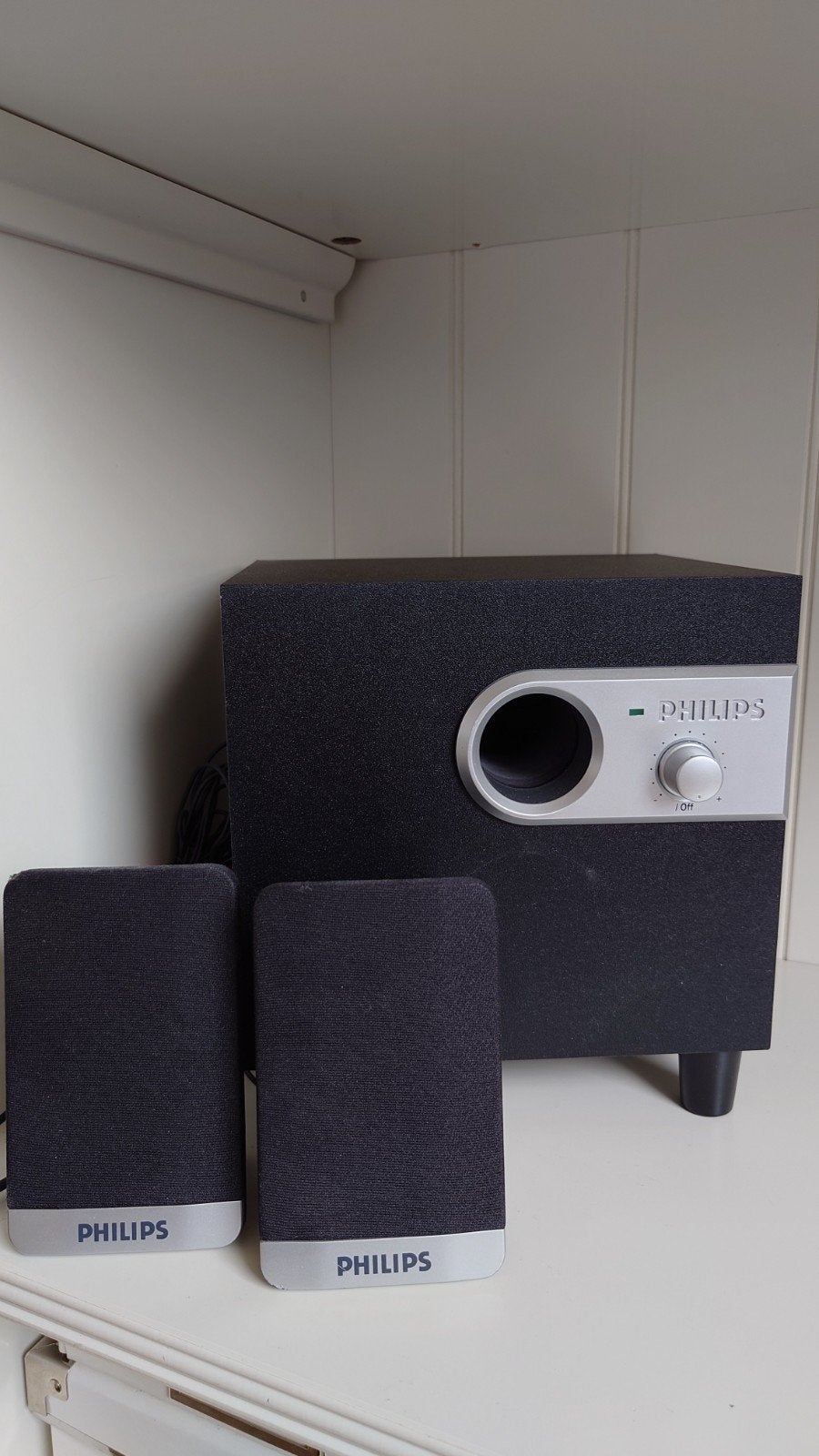 Philips SPA 1300/00 Multimedia Speaker, Ophalen of Verzenden, Gebruikt