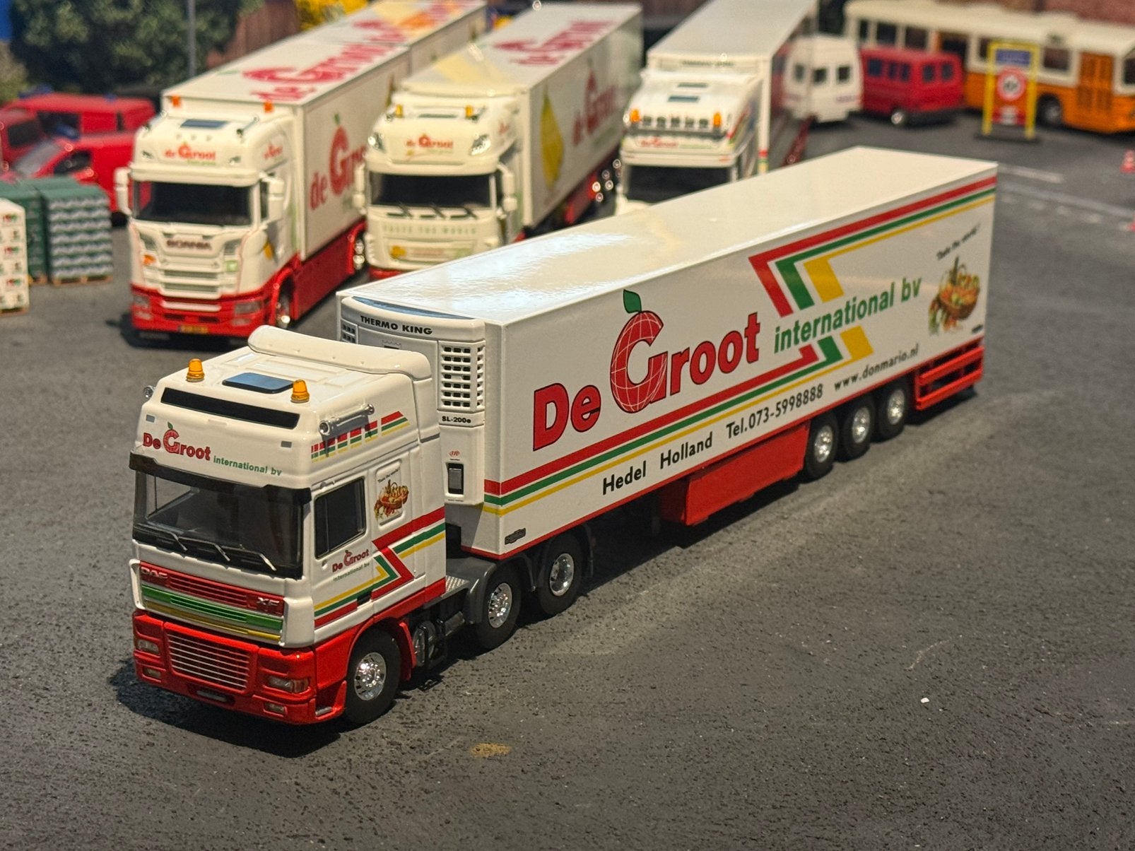 Tekno daf de groot hedel, Hobby en Vrije tijd, Tekno, Tekno, Bus of Vrachtwagen, Tekno