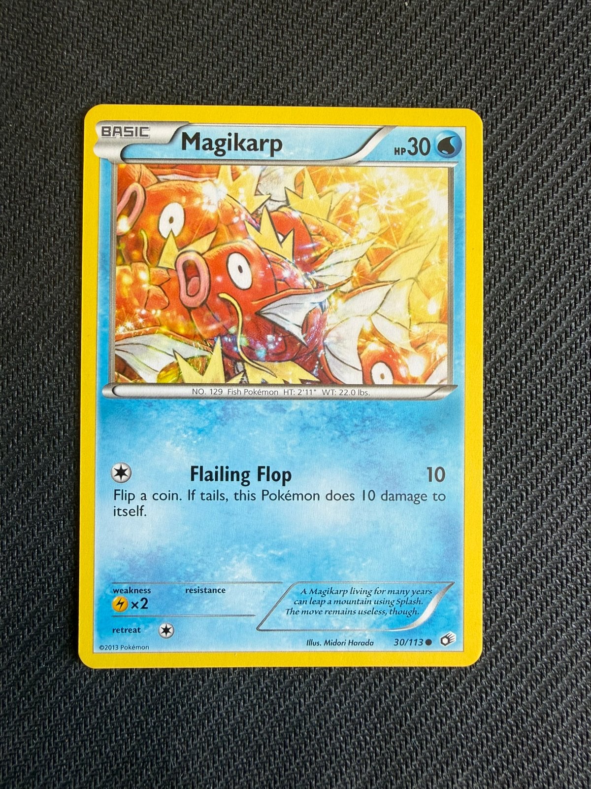 Magikarp 30/113 Legendary Treasures Pokemon, Ophalen, Nieuw, Losse kaart