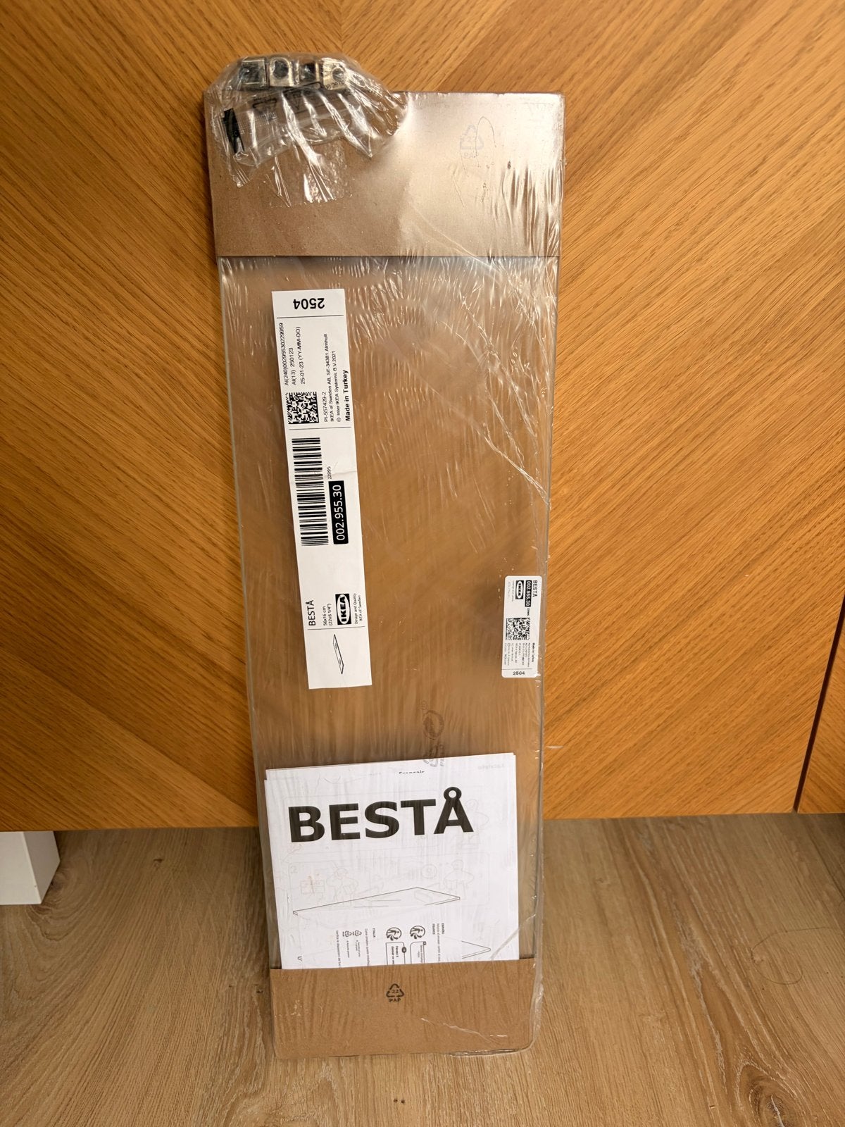 Nieuwe IKEA BESTÅ glazen plank - Ongeopend, Ophalen, Nieuw