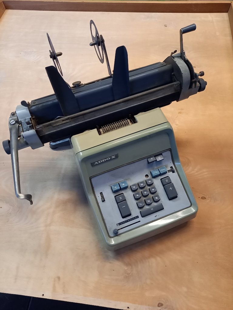 kantoormachine, addo, X-5000 boekhoudmachine, Ophalen, Gebruikt