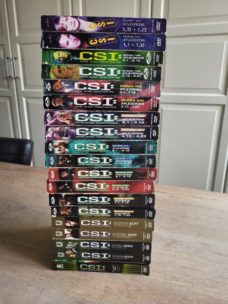 CSI: Crime Scene Investigation DVD Boxsets (Seizoen 1-9), Seizoen 3, Engels, Misdaad, Nederlands
