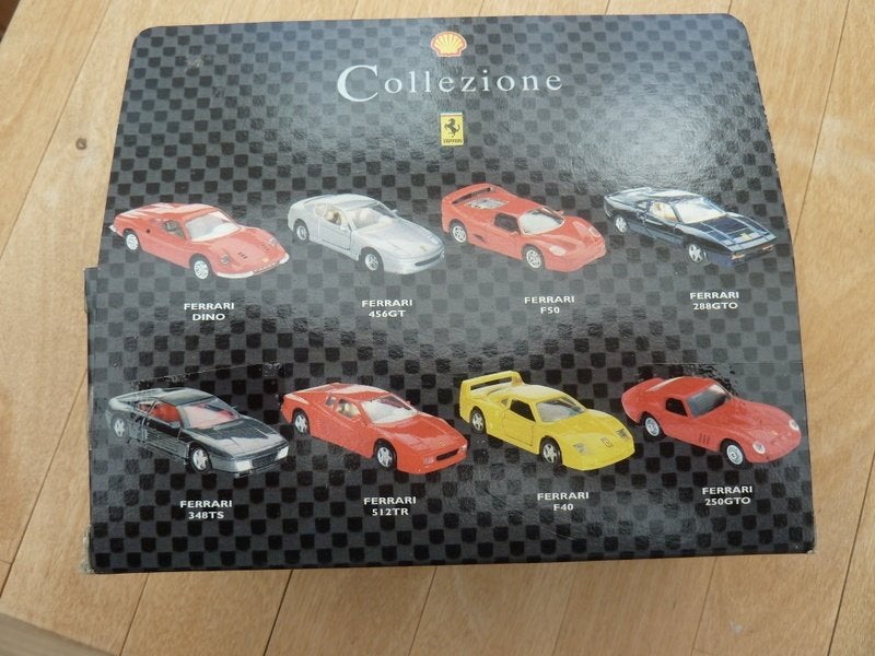 Shell supercar collection, 5 stuks en 1 Collezione Ferrari, Overige merken, Auto, Groter dan 1:32, Nieuw