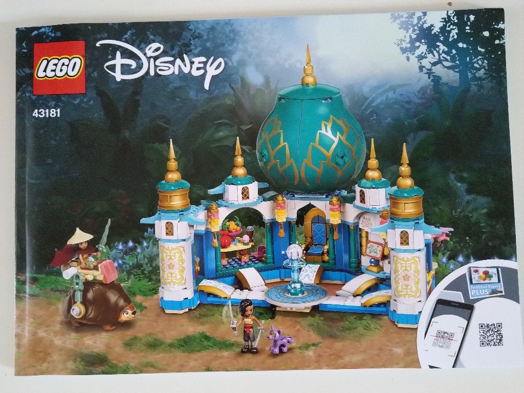 Lego Disney Princess 43181 Raya en het Hartpaleis, Compleet, Lego, Ophalen of Verzenden, Zo goed als nieuw