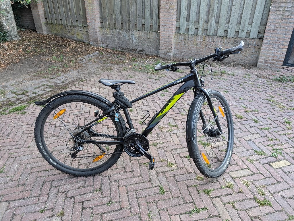 MTB 38cm Serious Shoreline Street Rigid 29", black/lime, Gebruikt, Heren, Ophalen, Overige merken