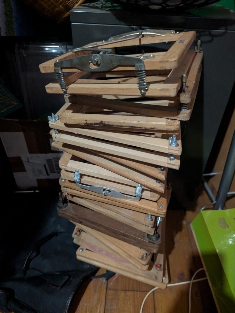 13x Racketspanners voor vintage houten tennisrackets, Sport en Fitness, Tennis, Ophalen of Verzenden, Gebruikt, Overige typen