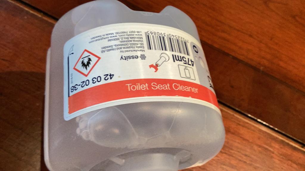 Tork toilet seat cleaner navulling 475 ml, Ophalen of Verzenden, Schoonmaakmiddel