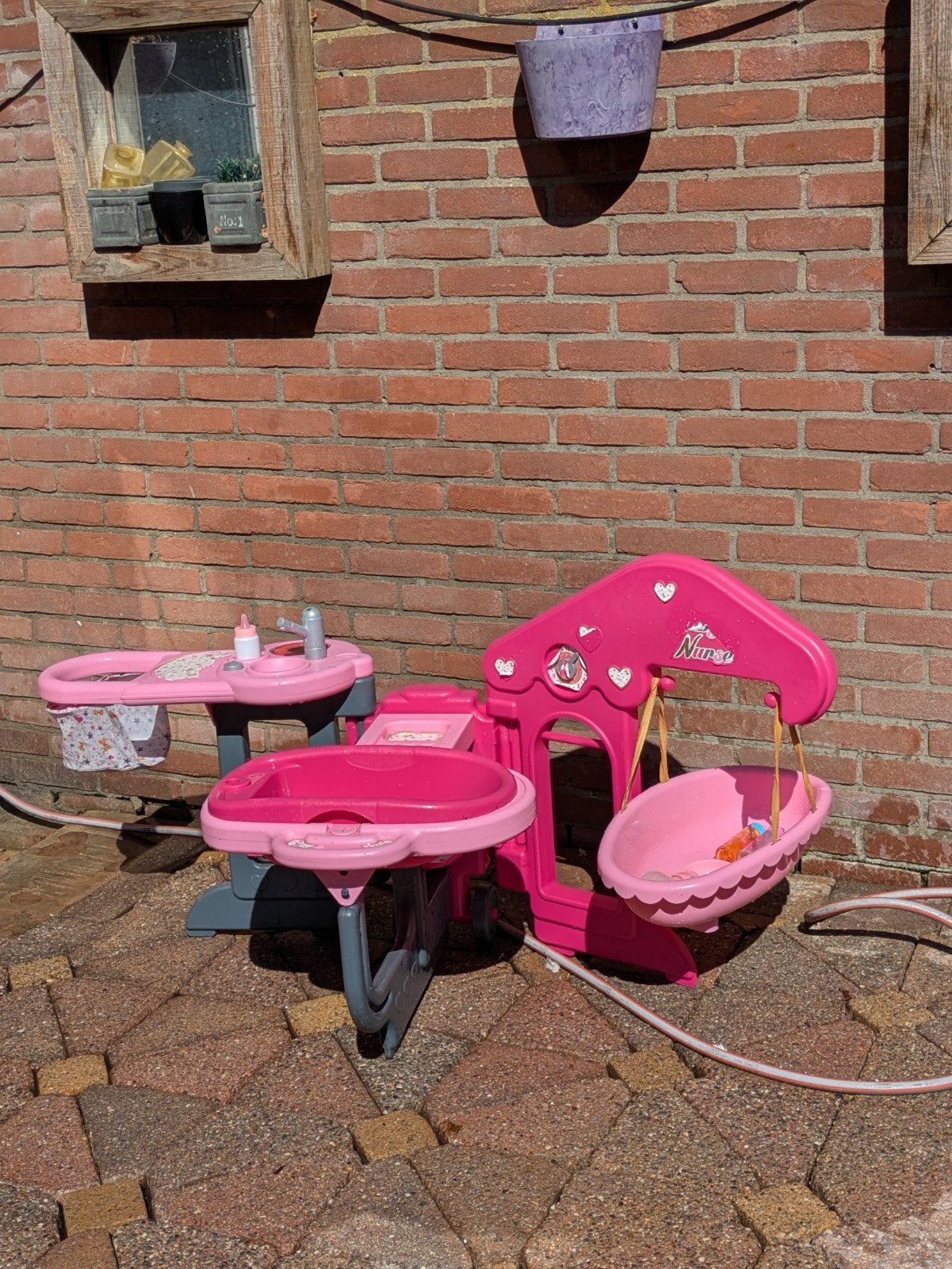 nurse poppen set, Kinderen en Baby's, Ophalen, Gebruikt
