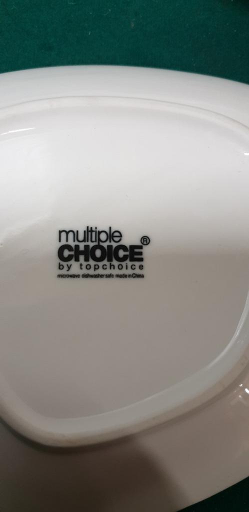 borden multiple choice by topchoice, Huis en Inrichting, Keuken | Servies, Ophalen of Verzenden, 'T Olde Gre-j, Info@toldegrej.nl