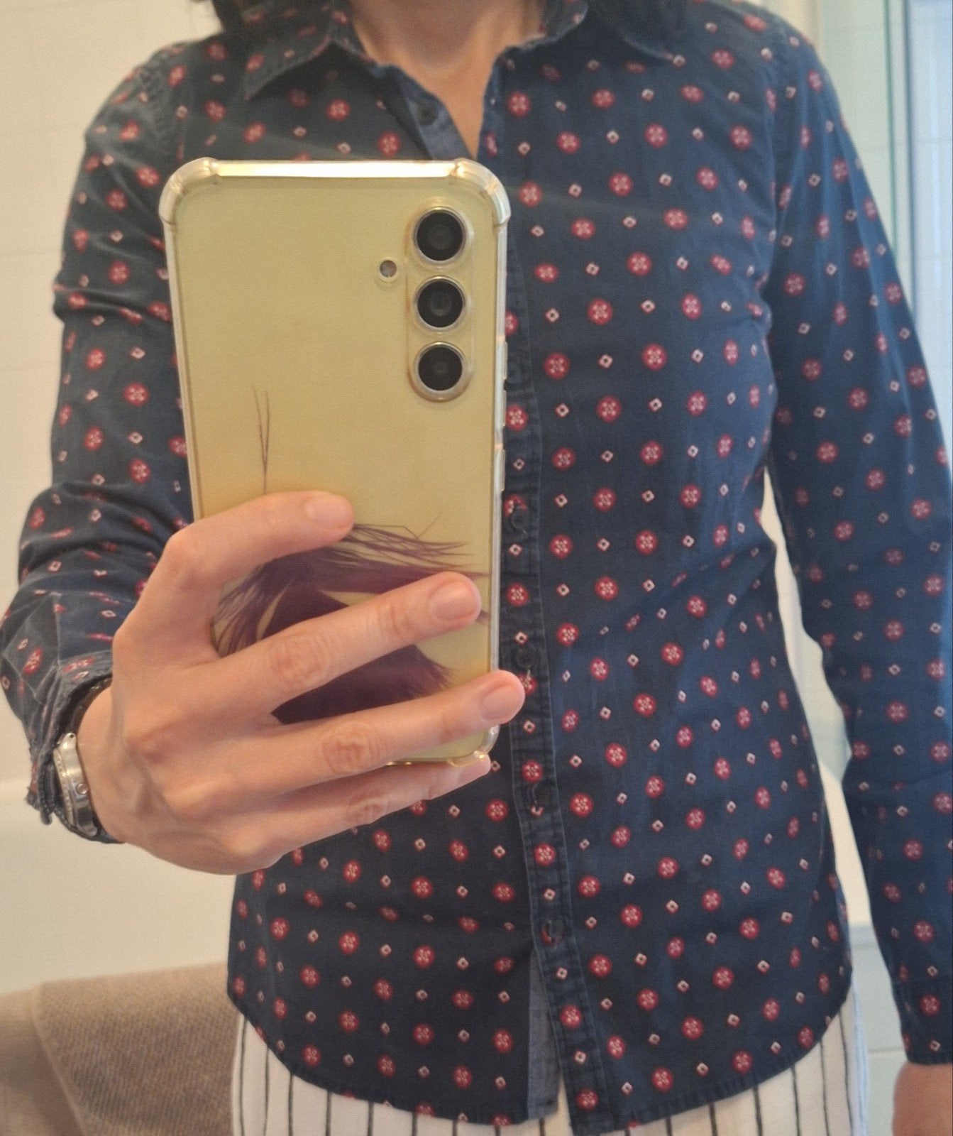 Tommy Hilfiger overhemd - XS, Kleding | Dames, Blouses en Tunieken, Ophalen of Verzenden, Zo goed als nieuw, Maat 34 (XS) of kleiner