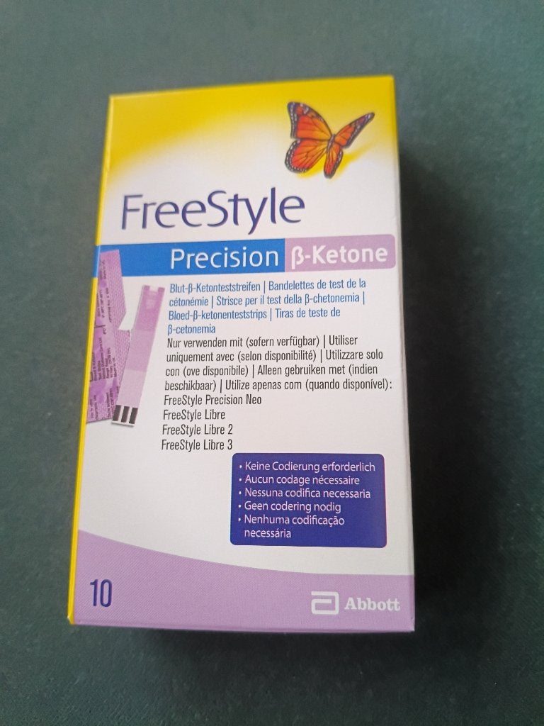 Free style teststrips precision b ketone, Ophalen of Verzenden, Nieuw
