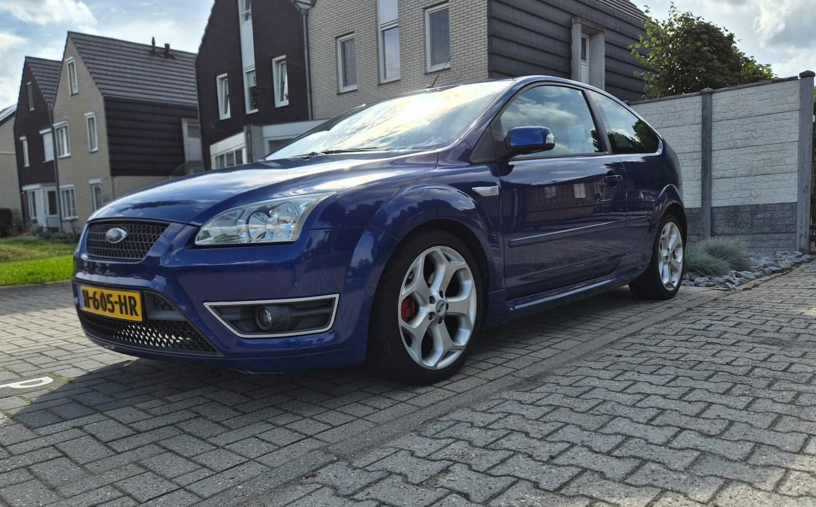 Ford Focus 2.5 20V Turbo 166KW 3D 2006 Blauw, Auto's, 2521 cc, 11 km/l, Handgeschakeld, 1292 kg