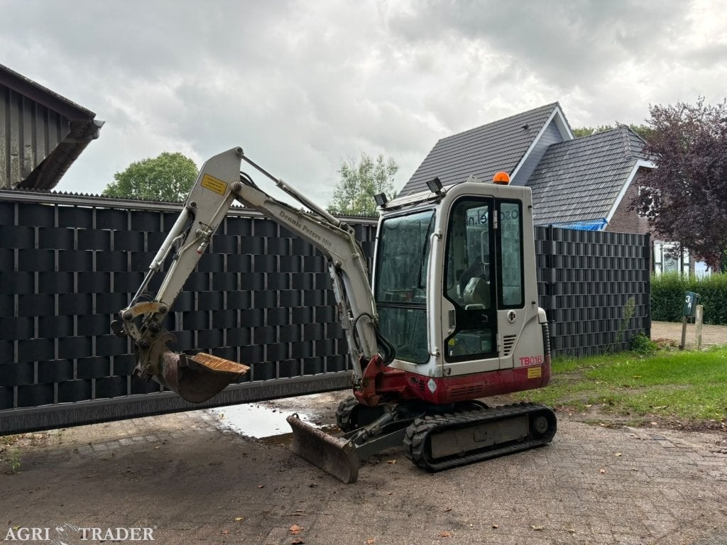Takeuchi tb 016  minigraver kubota bobcat yanmar minishovel, Niet opgegeven, -, Niet opgegeven