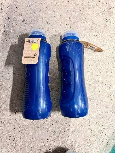 Sistema Renew - Gripper Drinkfles - 800 ml - Donkerblauw, Ophalen of Verzenden, Nieuw