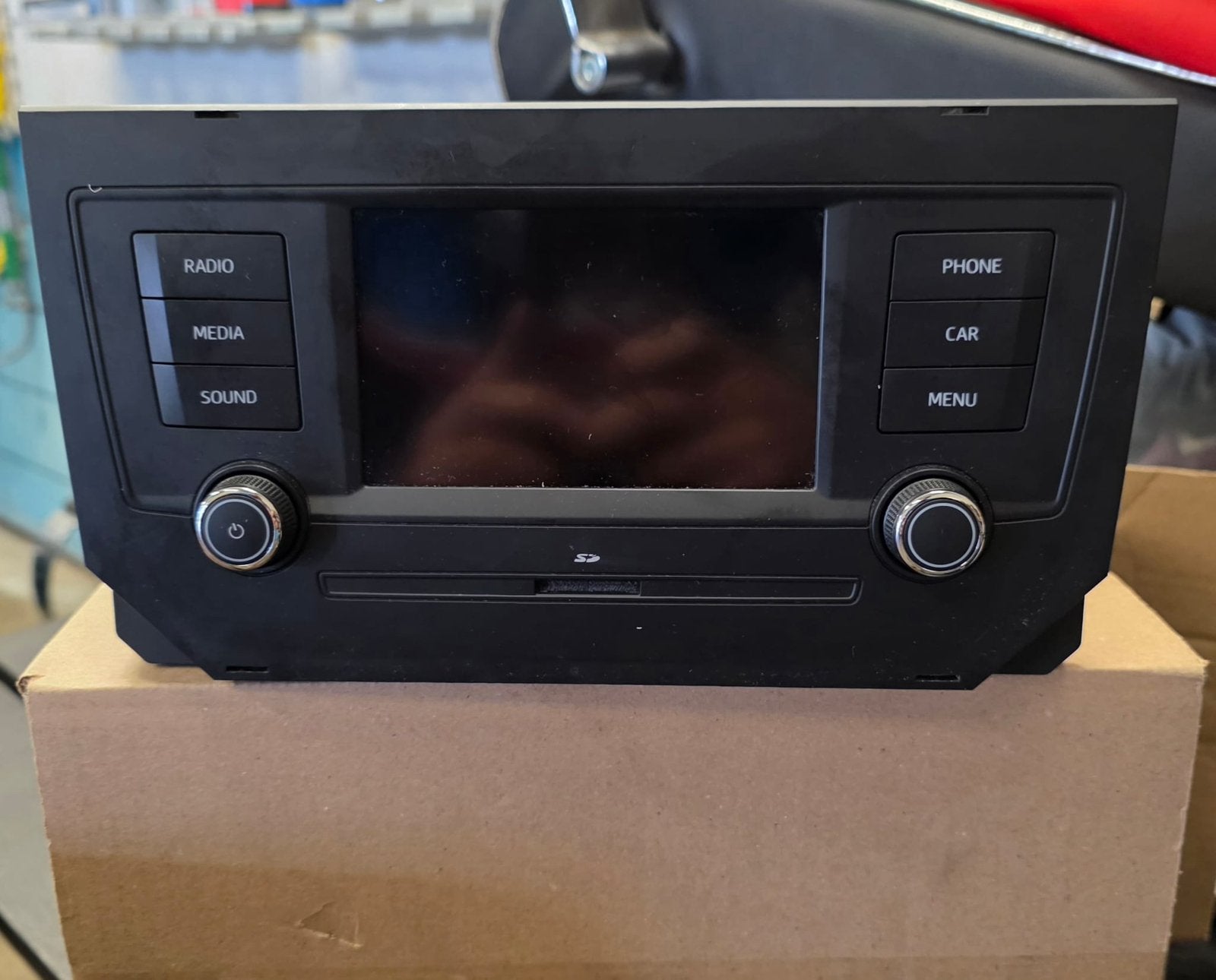 SEAT MIB2 Entry Radio Navigatie Module 6F0 035 871 A, Auto-onderdelen, Ophalen, Gebruikt, Seat