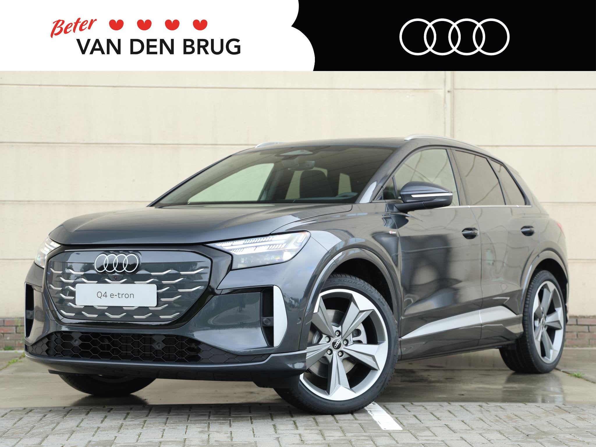 Audi Q4 e-tron S edition 82 kWh 286 PK SUV | Panoramadak | P
