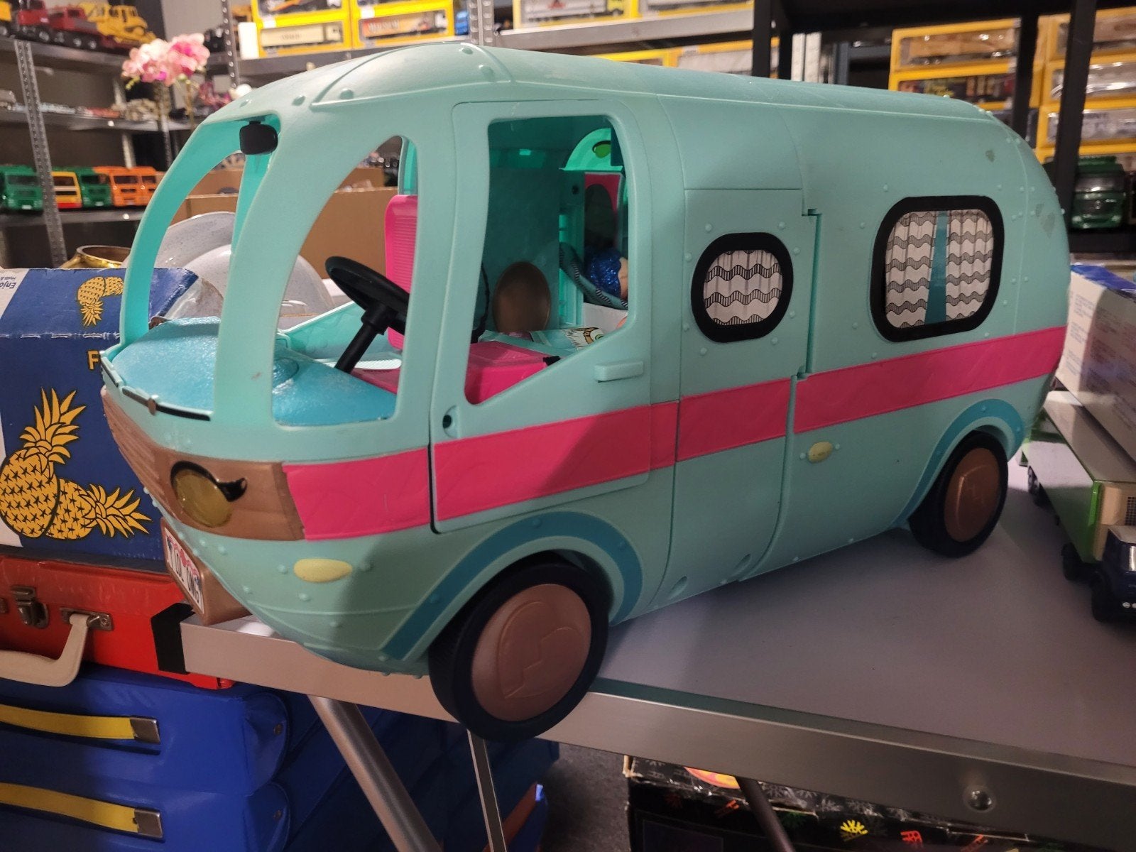 l.o.l camper klein, Kinderen en Baby's, Zo goed als nieuw, L.o.l, L, L