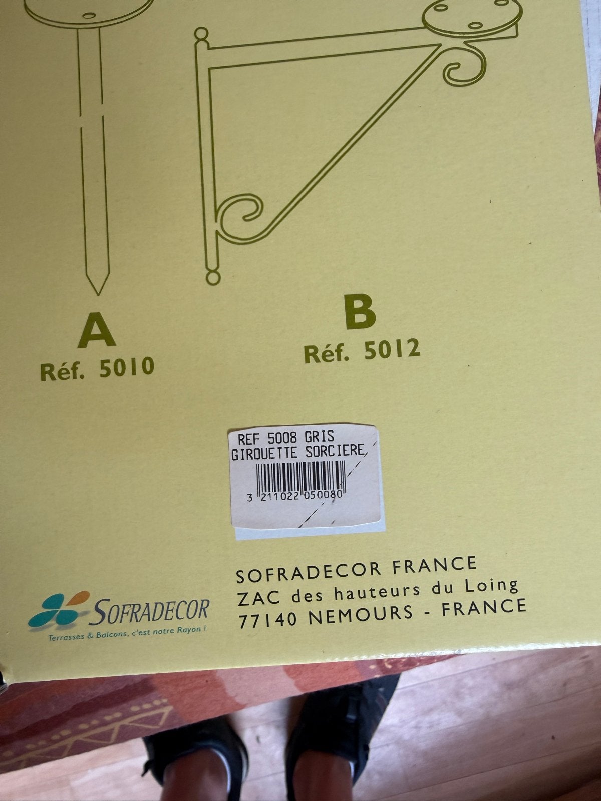 Heksen windwijzer voor tuin of balkon - Nieuw in doos, Tuin en Terras, Windwijzers en Windmolens, Ophalen, Nieuw