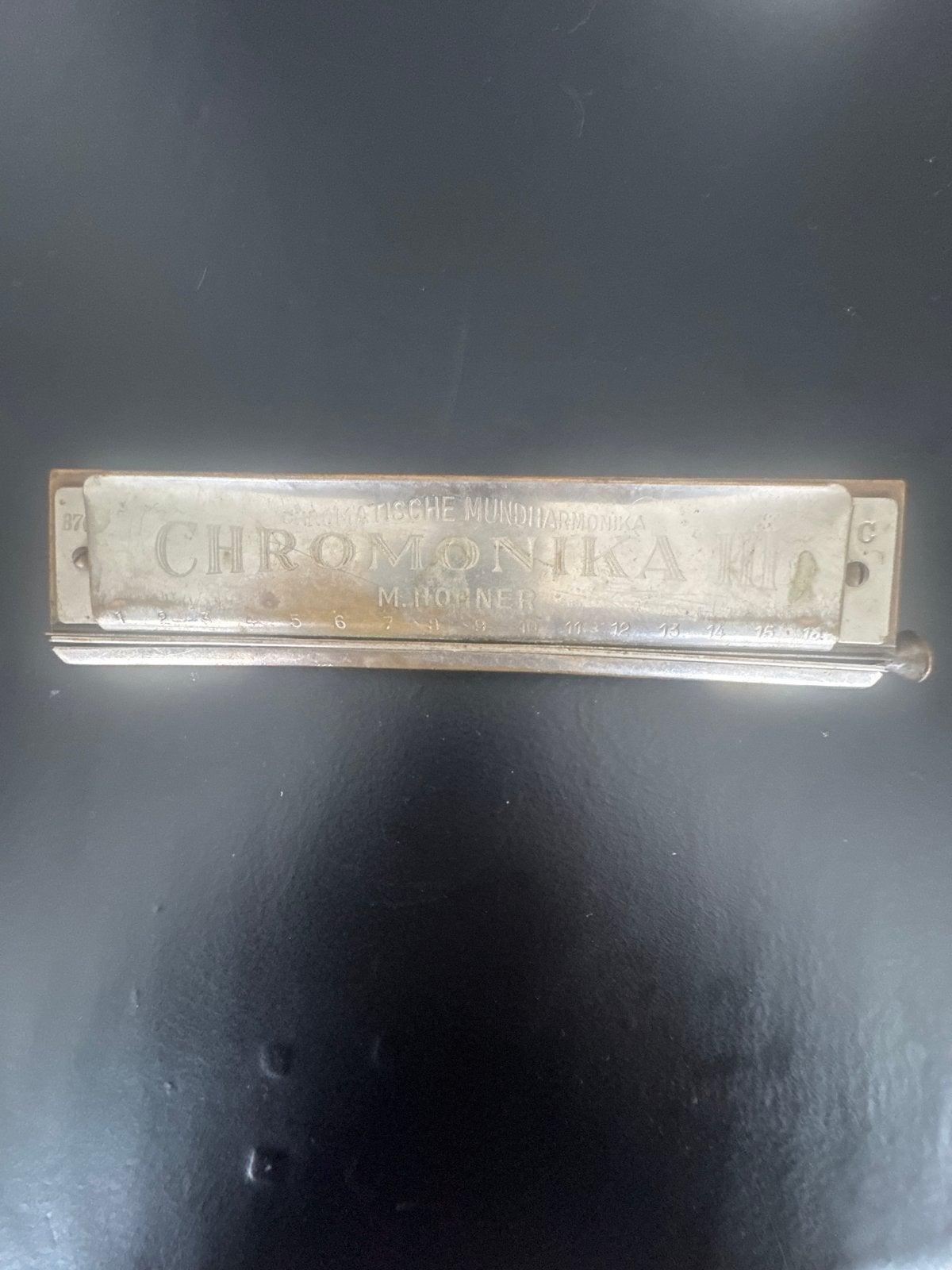 Hohner Chromonika III Chromatische Mondharmonica, Muziek en Instrumenten, Ophalen of Verzenden, Gebruikt, Chromatisch, C-mondharmonica