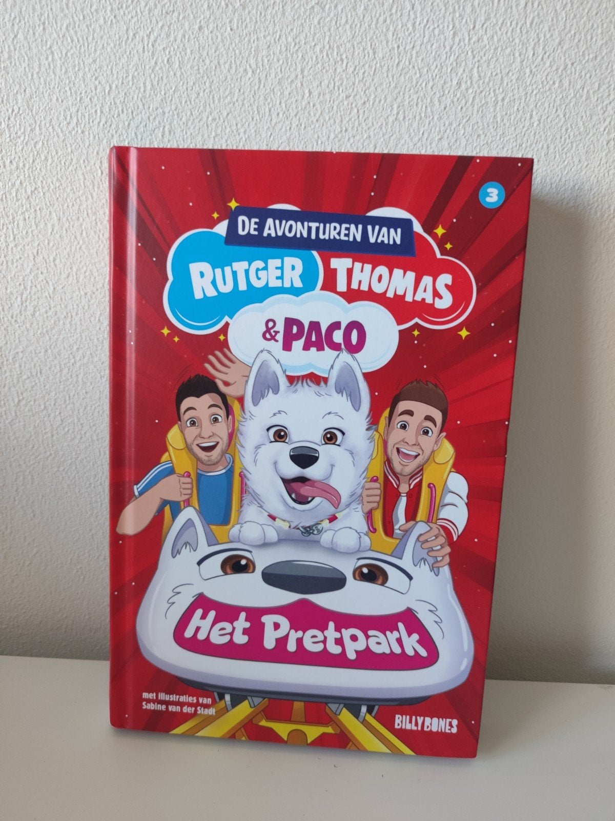 De Avonturen van Rutger, Thomas & Paco: Het Pretpark, Ophalen of Verzenden, Zo goed als nieuw, Rutger Vink, Thomas van Grinsven