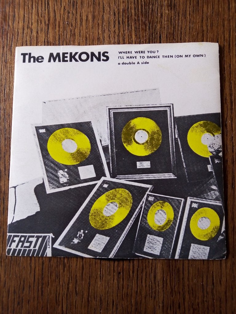 original single-the mekons-where were you *1978*, Fotohoes, Overige genres, 7 inch, Ophalen of Verzenden