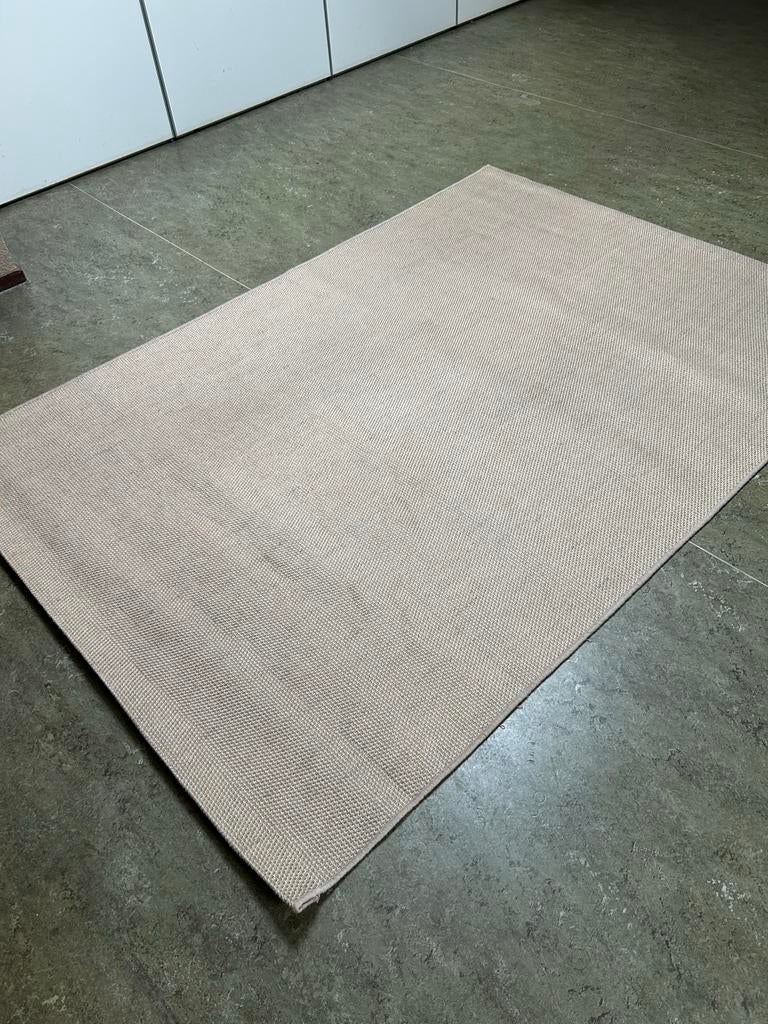 Ikea Vodskov Vloerkleed Jute/Sisal 170x240 cm, Ophalen, Gebruikt, Beige, 150 tot 200 cm