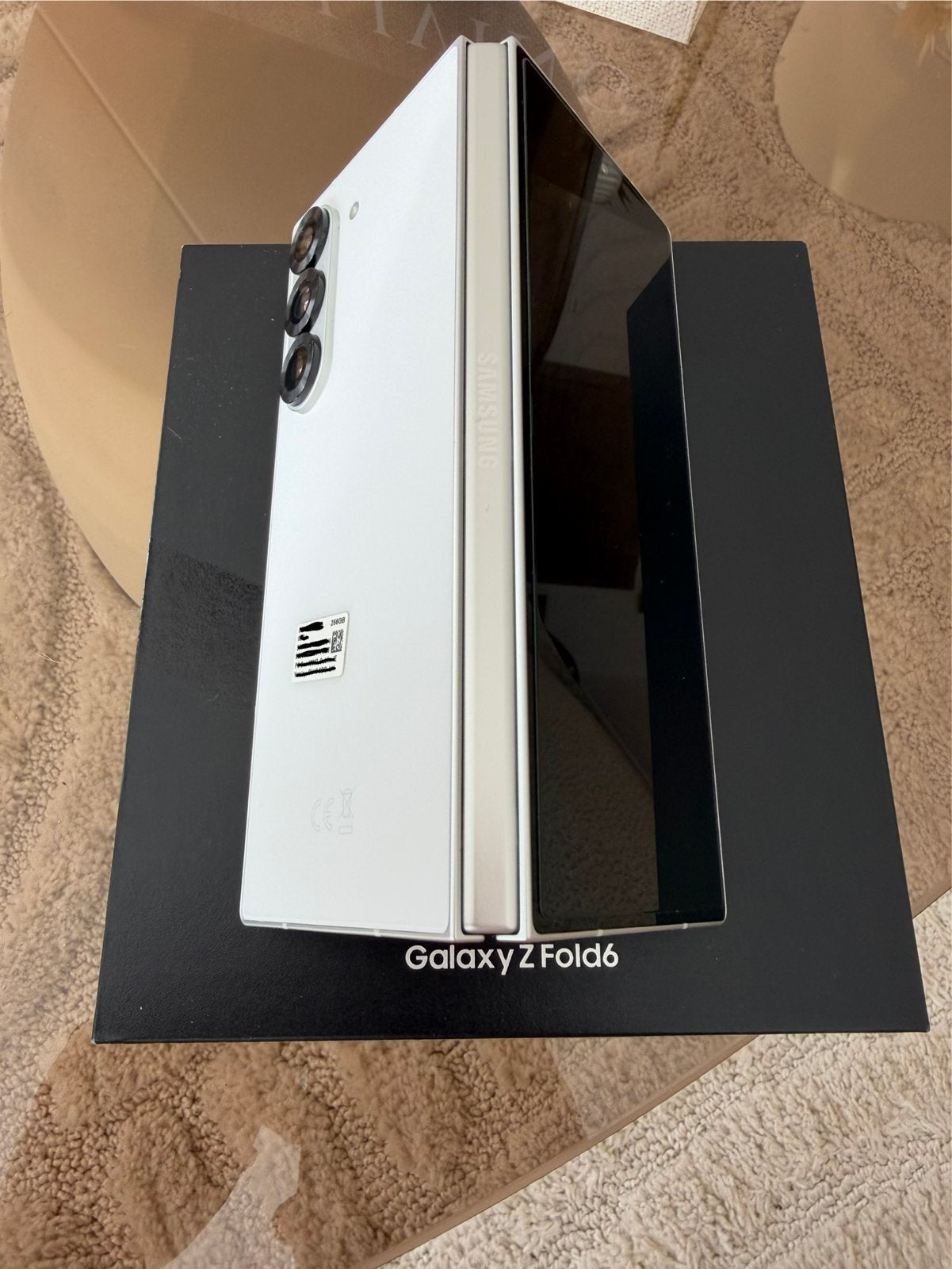 Samsung Galaxy Z Fold6 256GB - Nieuwstaat, Telecommunicatie, Mobiele telefoons | Samsung, Ophalen, Touchscreen, Zo goed als nieuw