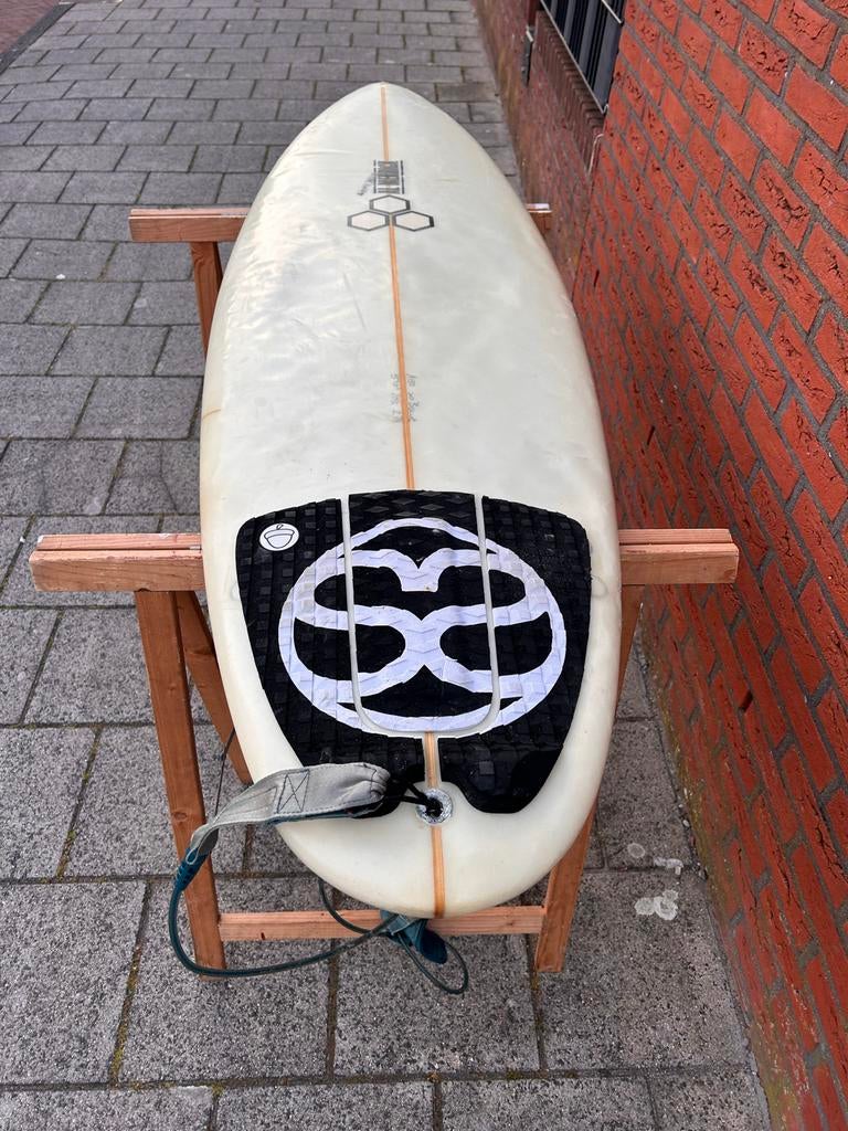 Golfsurfboard Al Merrick The Biscuit 5.10, Watersport en Boten, Golfsurfen, Ophalen, Gebruikt, Shortboard, Met vinnen