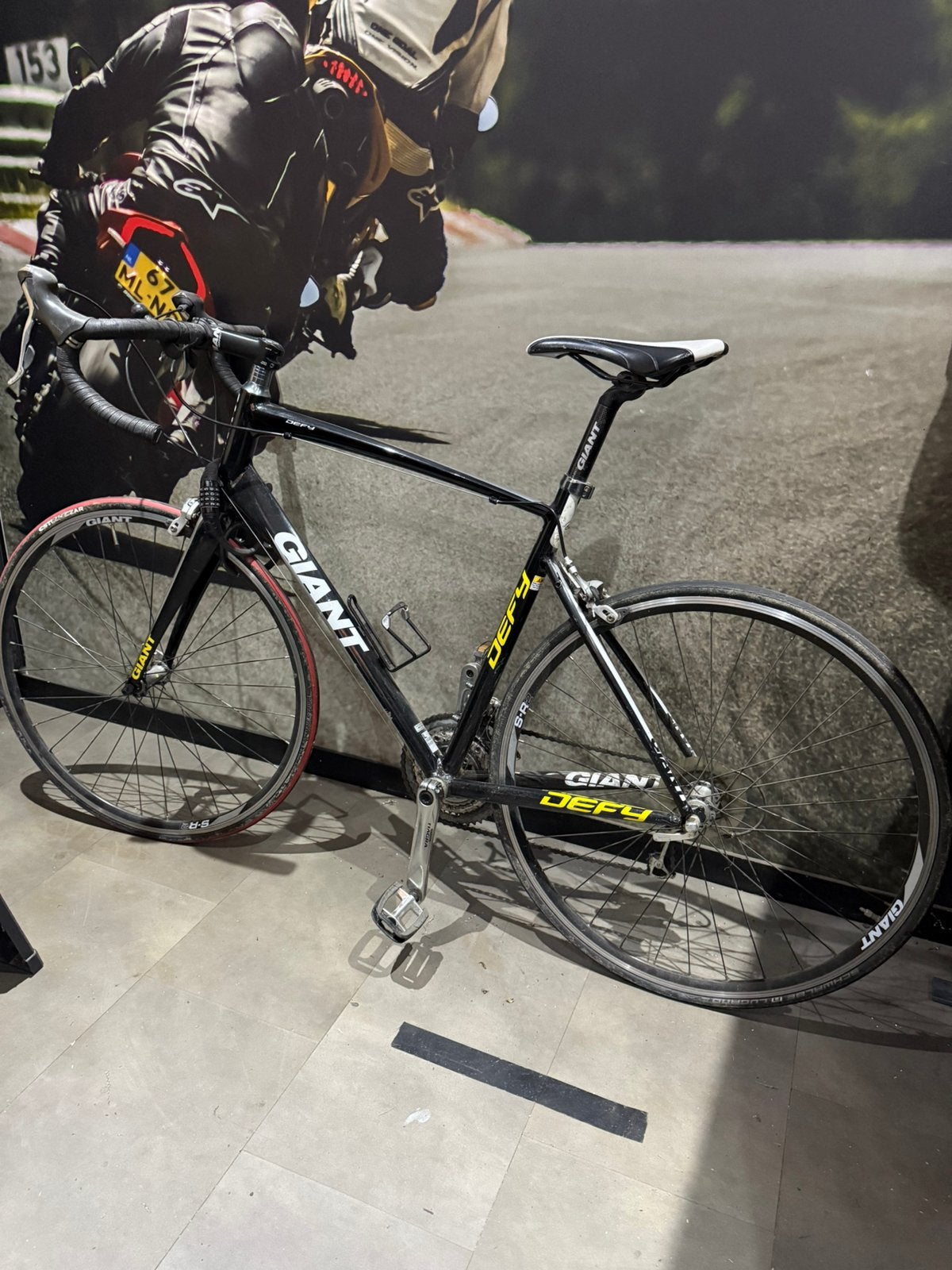 Gaint defy race fiets, Fietsen en Brommers, Fietsen | Racefietsen, Ophalen, Gebruikt, Heren, Aluminium