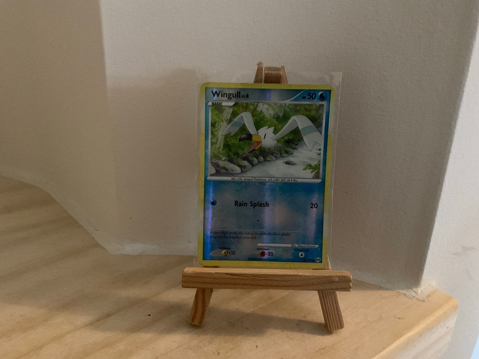 Wingull Reverse Holo - Arceus Set (Light Played), Ophalen of Verzenden, Gebruikt, Losse kaart, Foil