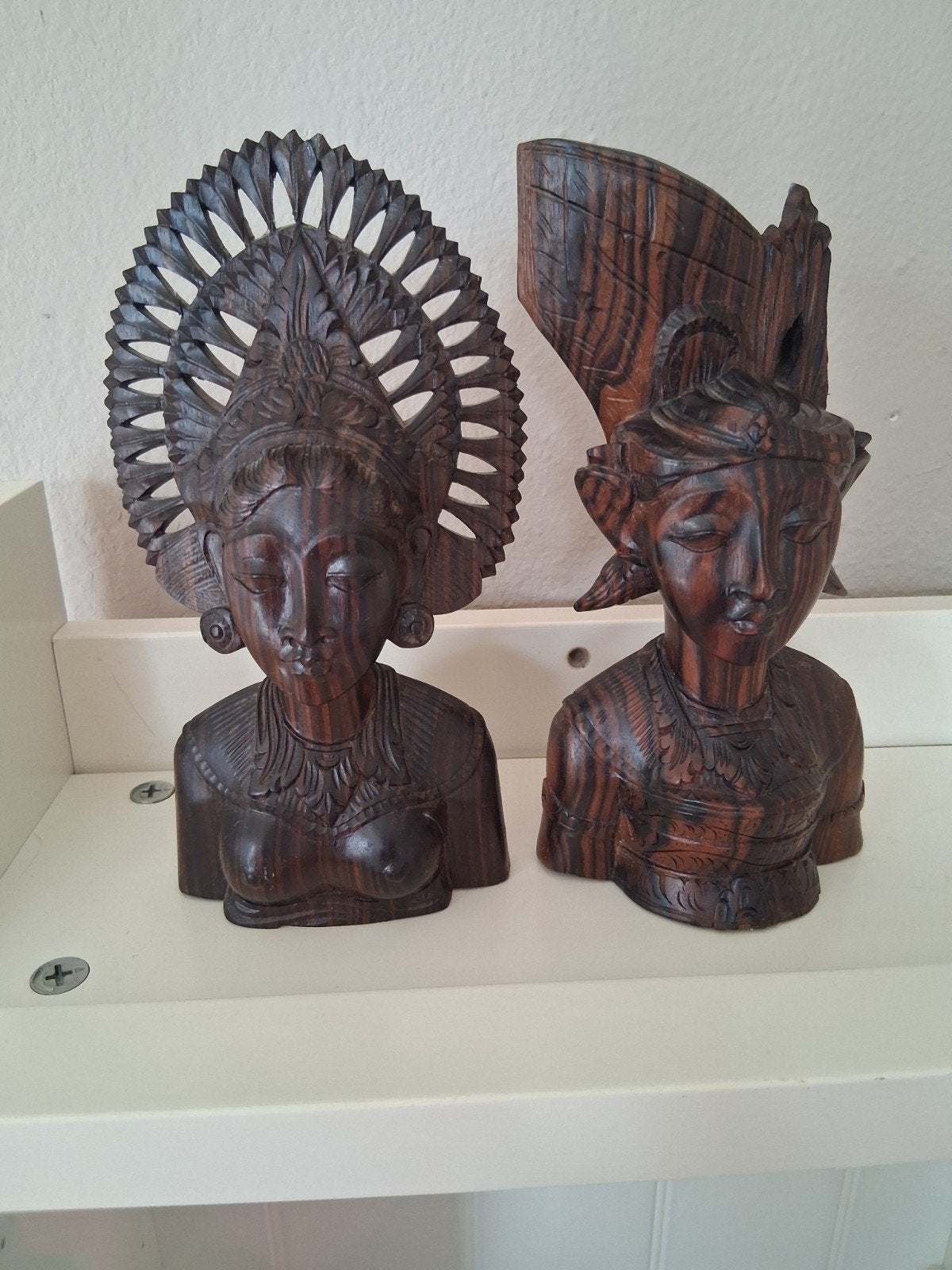 Houtsnijwerk, Antiek en Kunst, Houtsnijwerk, Handgemaakt, Ophalen of Verzenden, 20 - 50 cm