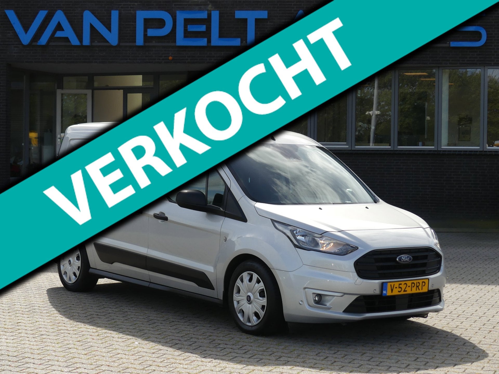 Ford TRANSIT CONNECT 1.5 EcoBlue 120PK Automaat L2 Sport / C, Stof, Gebruikt, 4 cilinders, Bedrijf