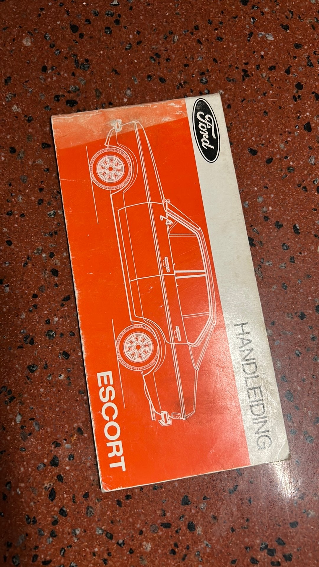 Instructieboekje Ford Escort mk2, Ophalen of Verzenden