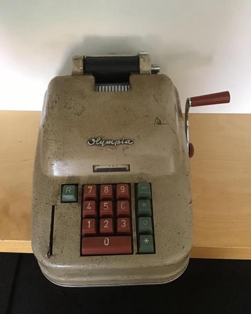 Vintage telmachine Olympia, Ophalen of Verzenden