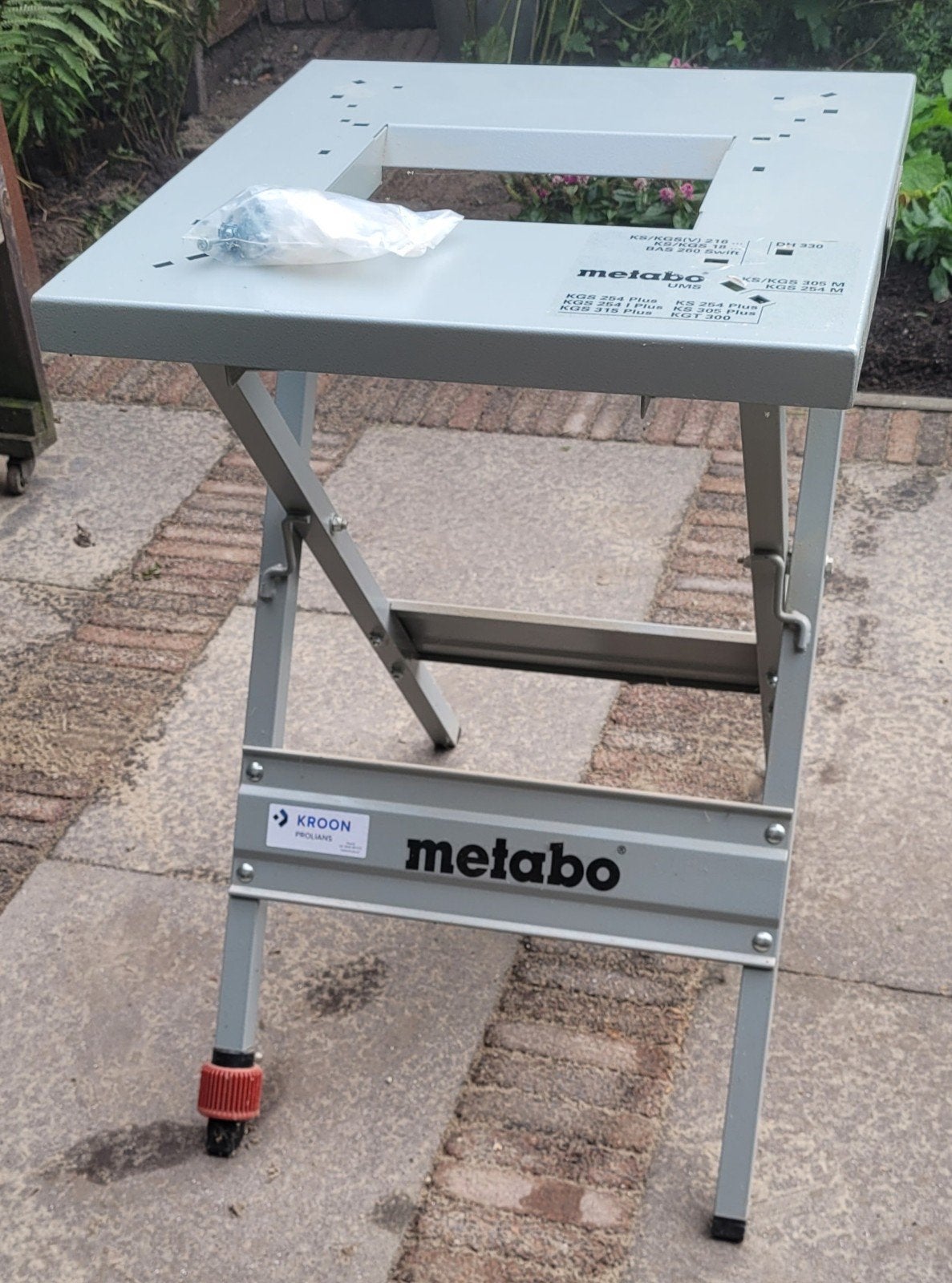 Metabo UMS onderstel 83 cm hoog - nieuw, Ophalen, Nieuw