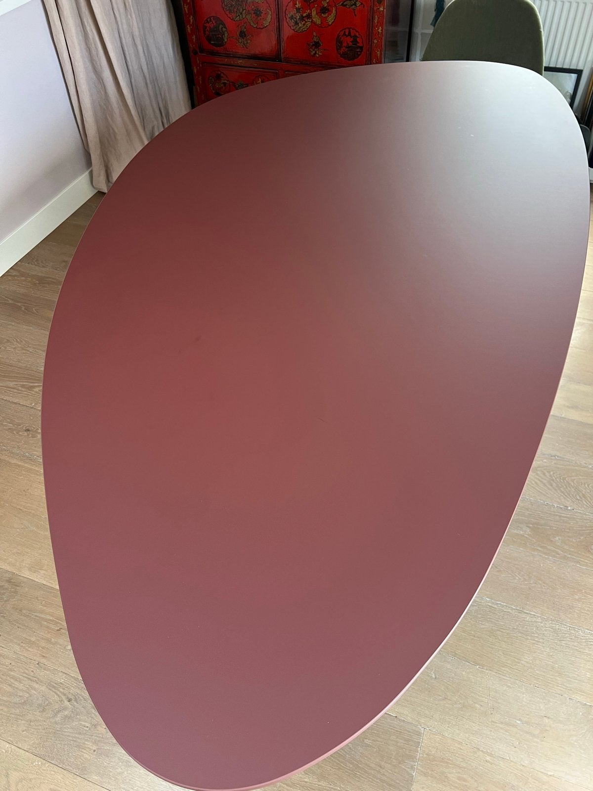 Table du Sud niervormige eettafel Jaipur Rosso 240x130, Huis en Inrichting, Tafels | Eettafels, 100 tot 150 cm, 200 cm of meer
