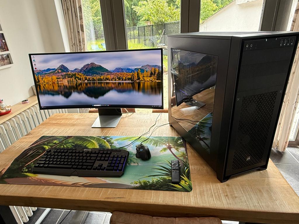 I7 10700k rtx 3070 34 inch oled gaming pc, Ophalen of Verzenden, Zo goed als nieuw, Gaming, SSD