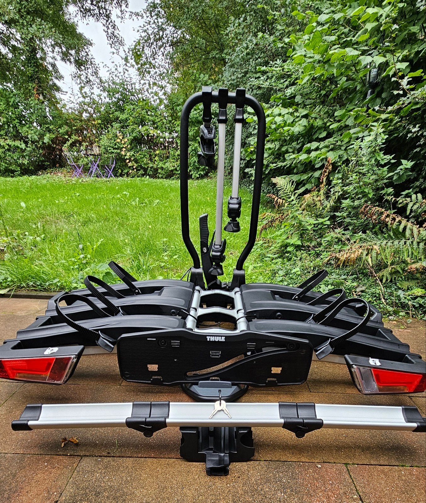 Thule EasyFold XT 3 934 Fietsendrager - Zo goed als nieuw!, Ophalen of Verzenden, Zo goed als nieuw, Trekhaakdrager