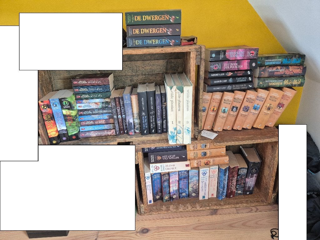 Fantasy boeken, Ophalen, Gelezen