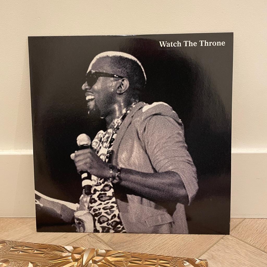 LP Kanye West Jay-Z - Watch the Throne, Ophalen of Verzenden, Zo goed als nieuw, 12 inch