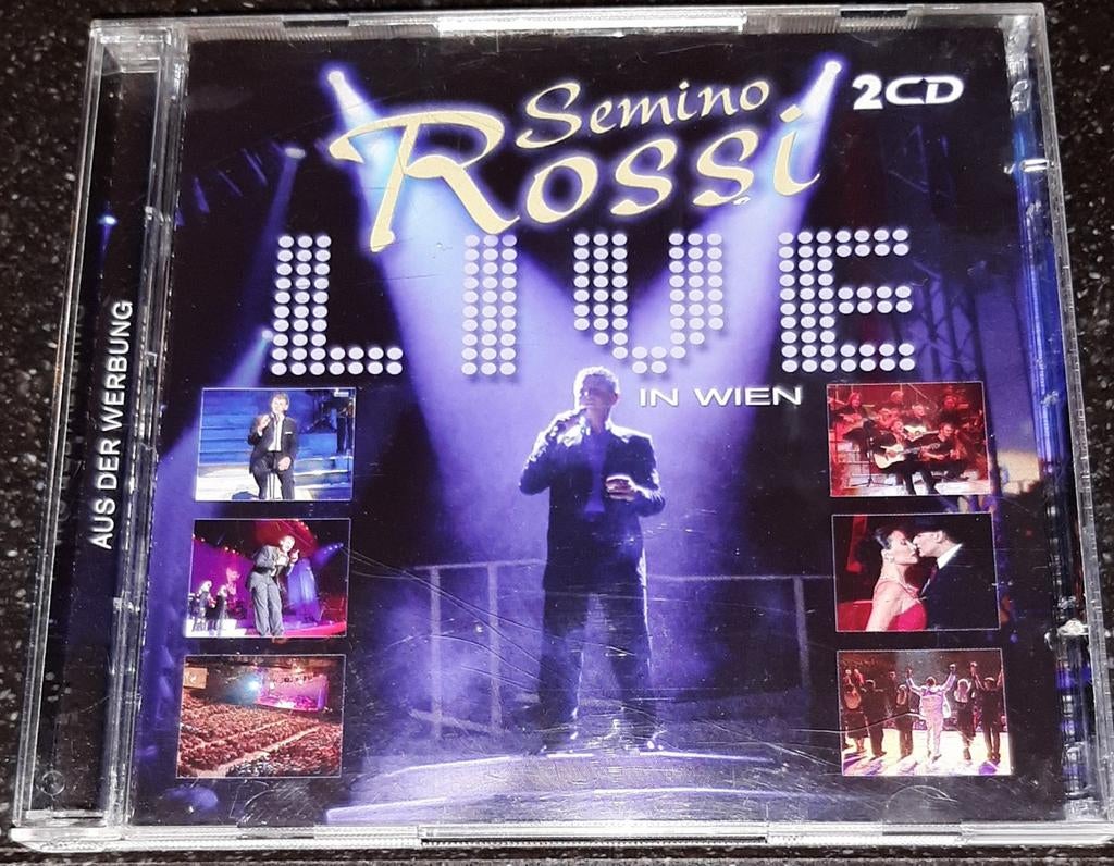 Semino Rossi live in Wien 2cd, Ophalen of Verzenden, Zo goed als nieuw, Boxset