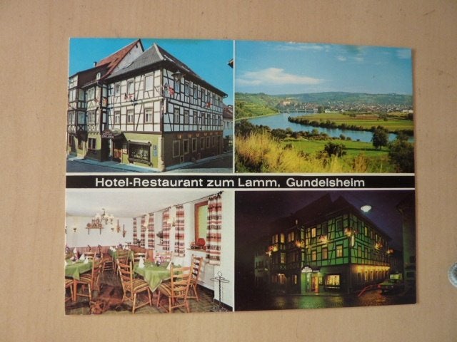 Ansicht Italië - Hotel restaurant zum Lamm.Gundelsheim, Verzenden, Zo goed als nieuw