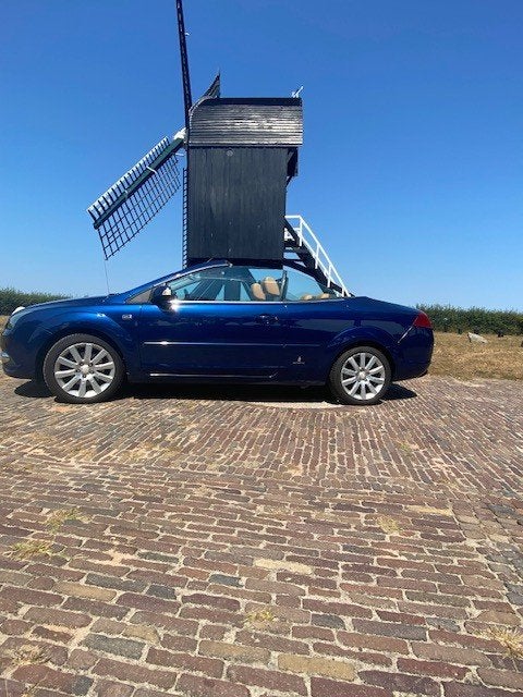 Ford Focus 2.0 107KW CC 2007 ORIG. NL Titanium leder, Auto's, 4 cilinders, Cabriolet, Handgeschakeld, Particulier